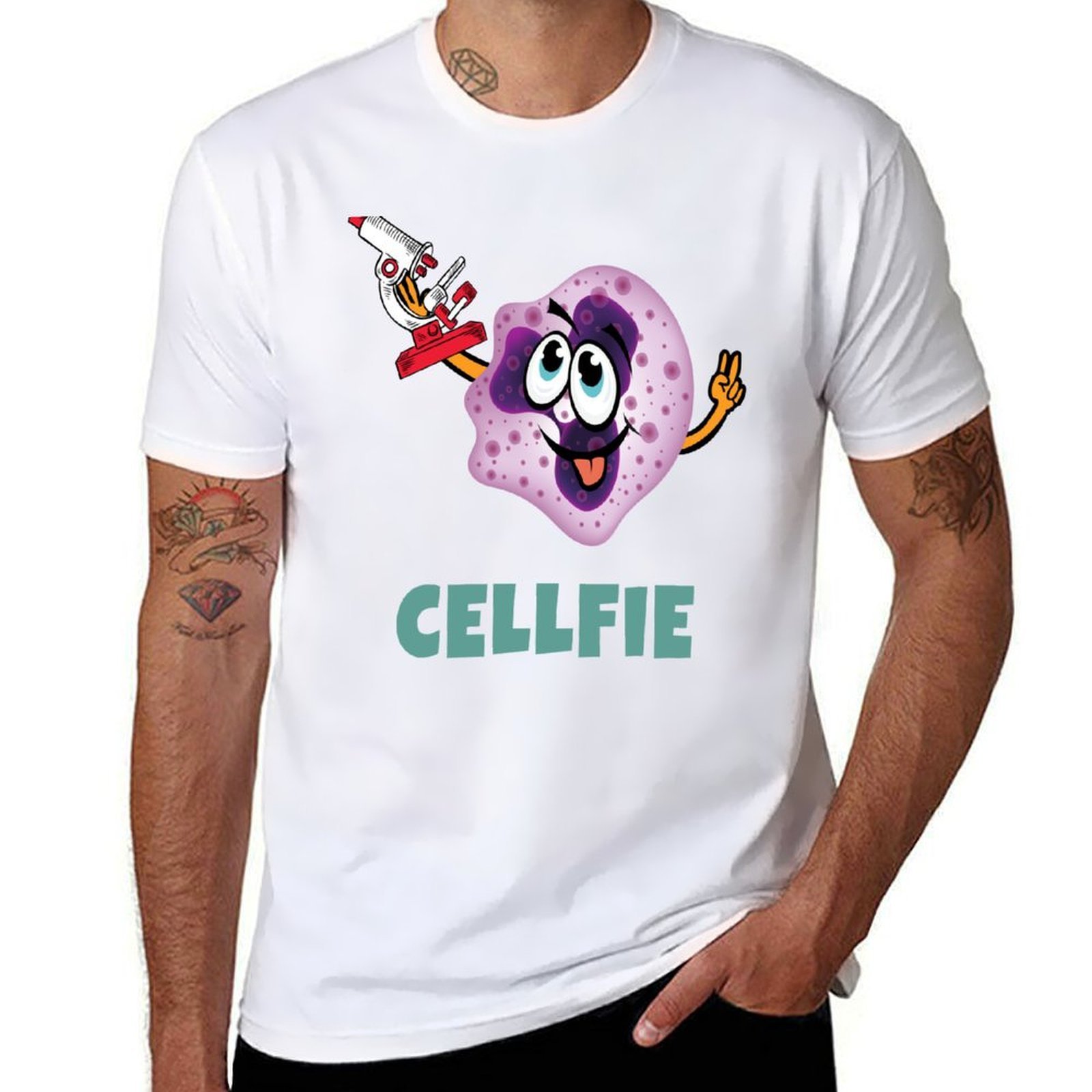 Medical Laboratory Scientist - MEDISCHE LABORATORIUM WETENSCHAP TECH CELLFIE T-Shirt