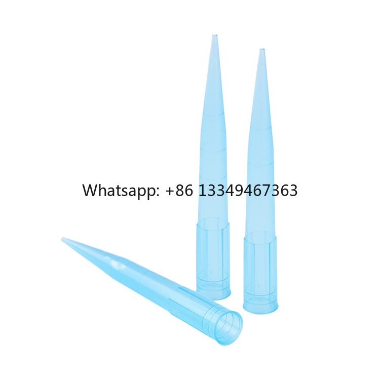 Medical Health Lab - Wegwerp blauwe filterpipetpunten 1000ul Plastic micropipetpunten