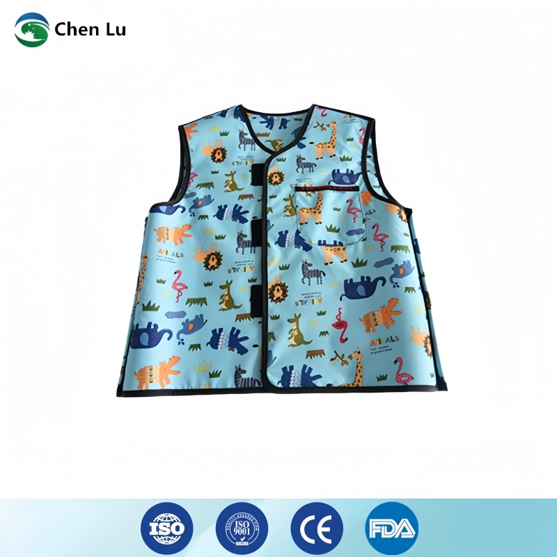 Xlab Medical - 0.5mmpb Korte loodvest voor kinderen met