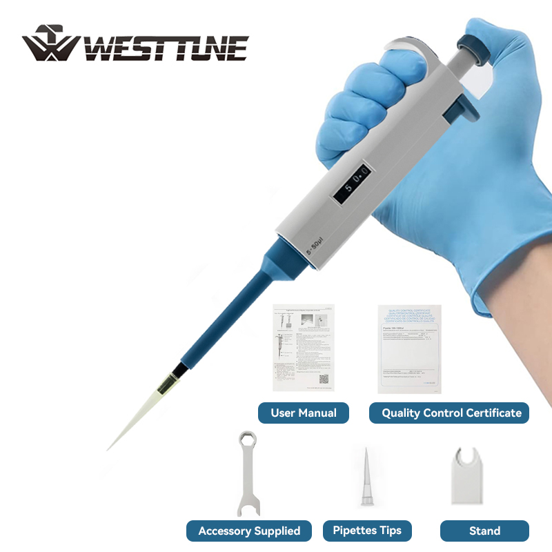 Medical Laboratory Scientist - Westtune laboratoriumpipet kunststof enkelkanaals digitaal verstelbare