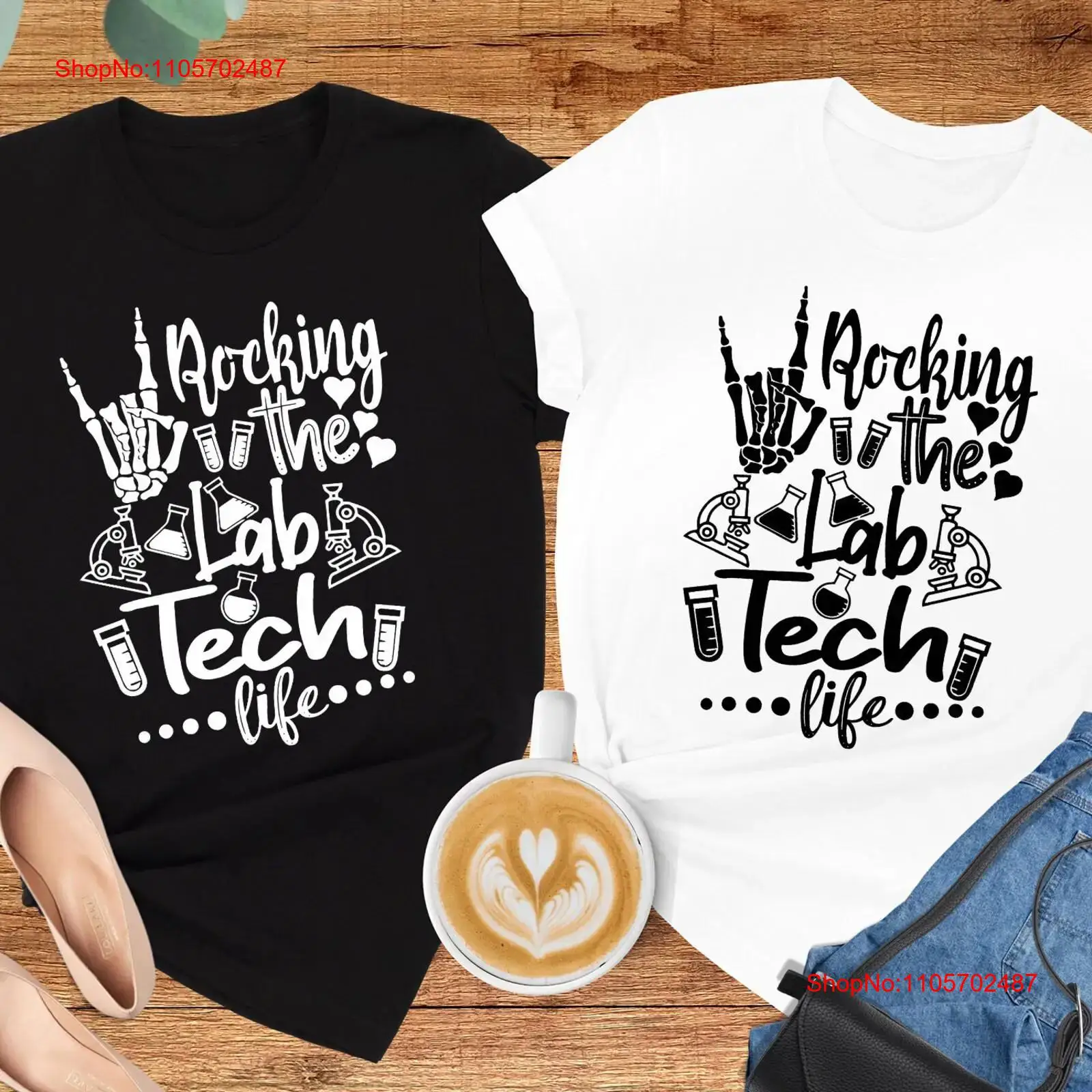 Rocking The Lab Tech Life T-sh - Medical Lab Graphics recensie en prijs