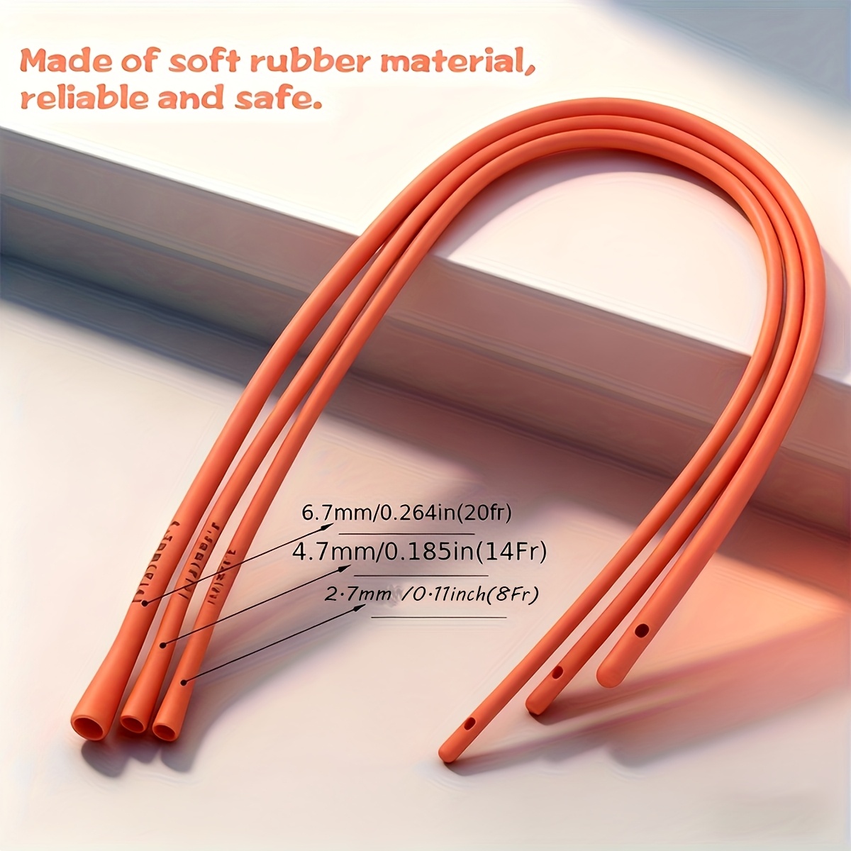 8Fr/14Fr/20Fr rode latex medis - Medical Health Lab recensie en prijs